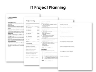 IT Project Planning