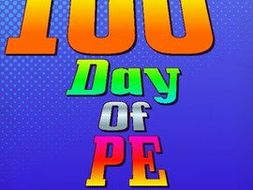 100th Day of PE Activity Cards