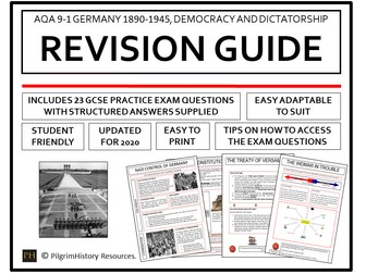 Germany Democracy and Dictatorship Revision Guide