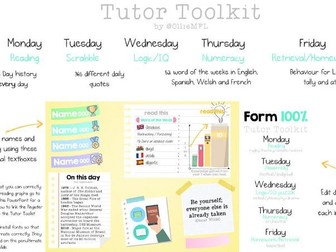 Tutor Toolkit (form time activities for year 7-11)