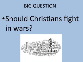 Christian views on war