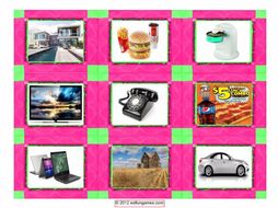 Consumer Decision Cards 4 Pages = 36 Cards