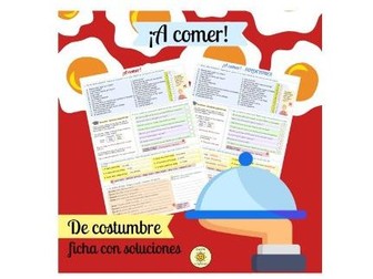 De costumbre. Festivales y comida. Viva GCSE Spanish bundle of 8