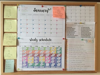 Exam Study skills planning booklet