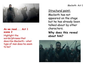 Macbeth GCSE AQA Full Scheme & Resources