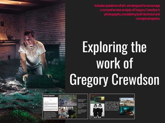 Exploring the work of Gregory Crewdson