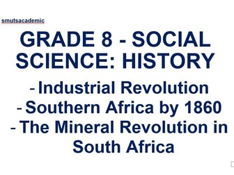 Grade 8: Social Science History Workbook