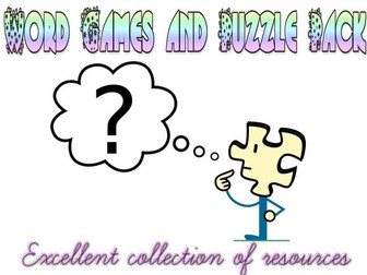 Word Games and Puzzle Pack