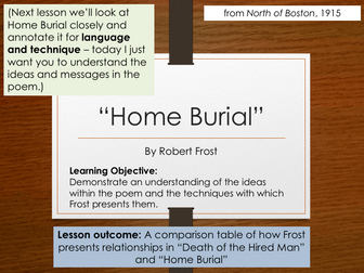 Robert Frost - Home Burial