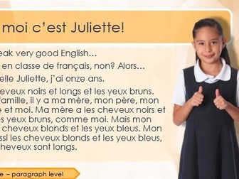 Year 7 French - Etre (whole half term)