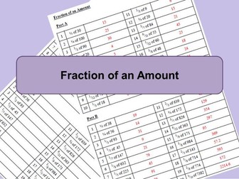 Fraction of an Amount