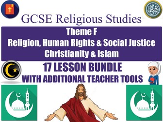 GCSE Islam & Christianity - Religion, Human Rights & Social Justice (17 Lessons)