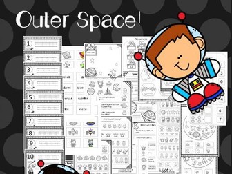 Outer Space! Preschool to Grade 2 Package