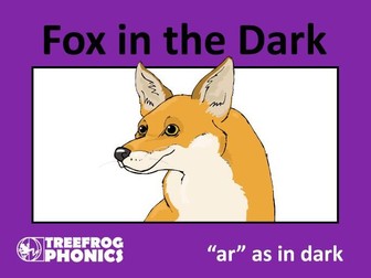 ar Fox in the Dark phonics ebook