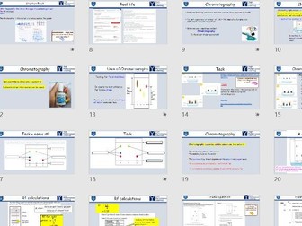 separation techniques - GCSE chemistry with worksheet and answers