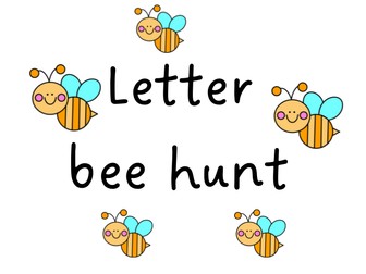 Bee themed letter search