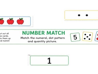 Number match 1- 5