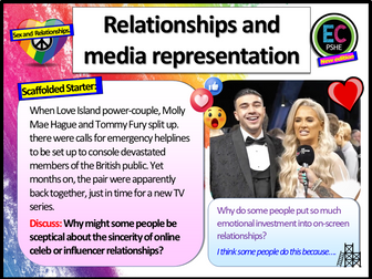 Relationships in Social Media / Media PSHE