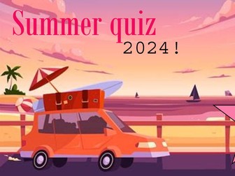 2024 Summer Trivia quiz!