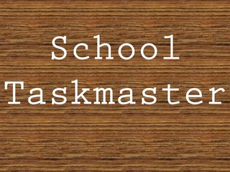 Taskmaster Class Competition (Thinking Skills Creative Games Quiz icebreaker Brainteaser Puzzle)