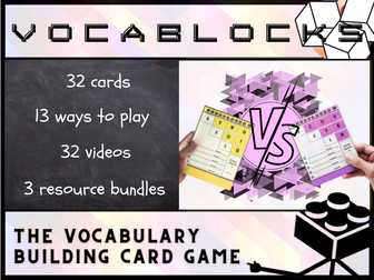 Vocablocks - The Word Game!  [Bundle Pack]