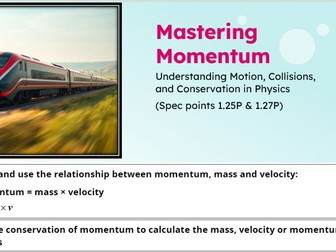 IGCSE Physics: Momentum | Edexcel Modular | Unit 1 | L16