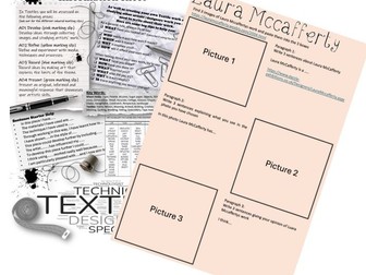 Art/Textiles - Laura McCafferty - Research Bundle