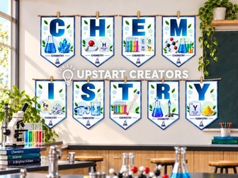 Chemistry Classroom display bunting