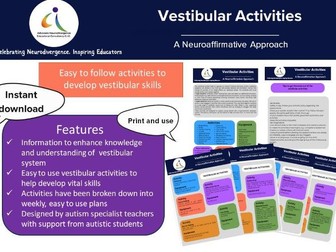 Vestibular Activities: A Neuroaffirmative Approach for Autistic and Neurodivergent Pupils