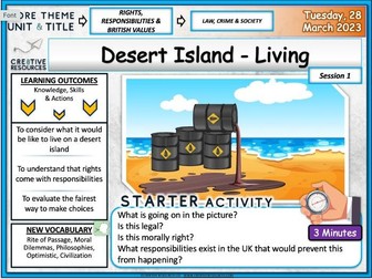 Team Building - Desert Island
