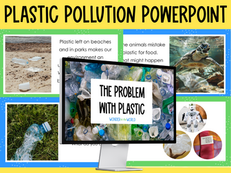 Plastic pollution Earth day PowerPoint presentation KS1 KS2 Planet vs Plastic