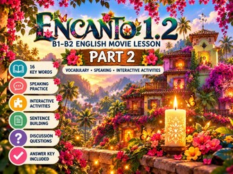 Encanto 1.2 | B1–B2 English Movie Lesson