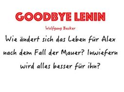 Goodbye lenin essay image