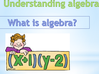 Understanding algebra power point presentation