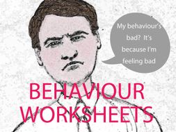 Behaviour, Gratitude and Self-esteem Worksheets Bundle