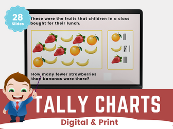 Free Tables and Tally Charts: Interactive Activities for KS1 Students