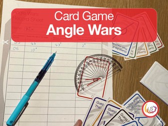 Angle Wars | Measuring Angles Card Game