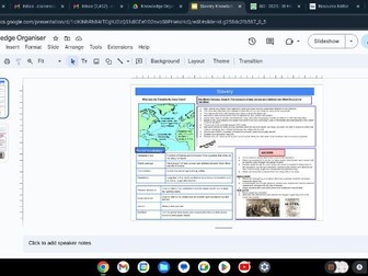 Slavery Knowledge Organiser