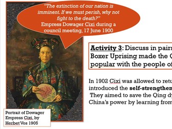 China: The Boxer Rebellion