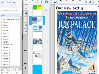 Ice Palace (LKS2) - 20 Lesson Writing Sequence - (Robert Swindells)