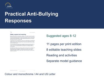 Anti-Bullying Responses | Safe Choices and Scenarios
