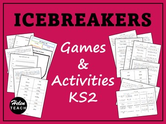 Icebreakers: 10 Games and Activities for KS2