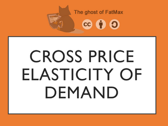 Cross Price Elasticity of Demand Presentation