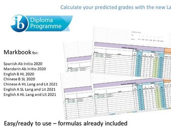 IBDP Languages Markbook