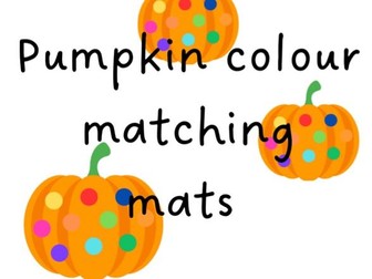 Colour Matching Pumpkins