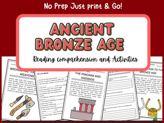 Ancient Bronze Age Worksheet