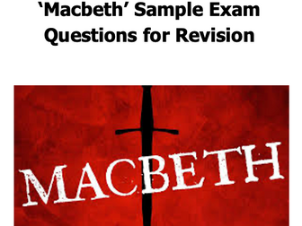 AQA Sample Macbeth GCSE Questions