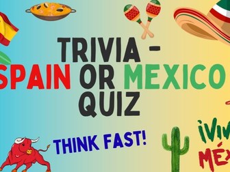Spain or Mexico Quiz