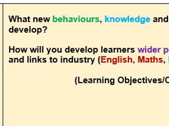 SOW A'S Business WJEC Eduqas