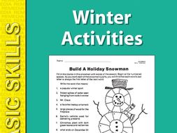 Winter: Seasonal Skill-Builder